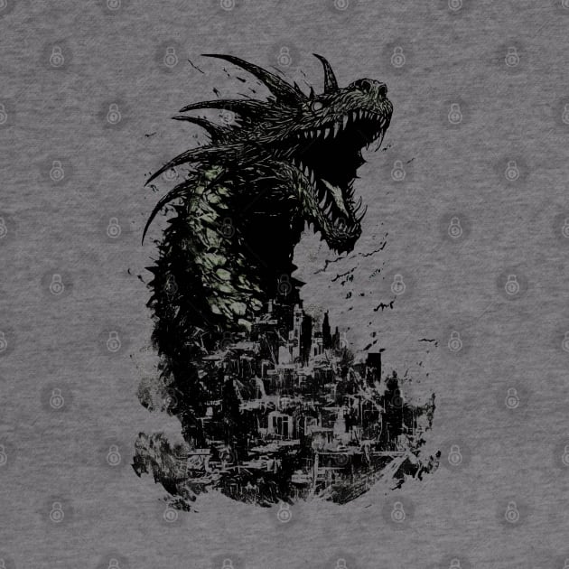 Jormungandr,The World Serpent by Allbestshirts